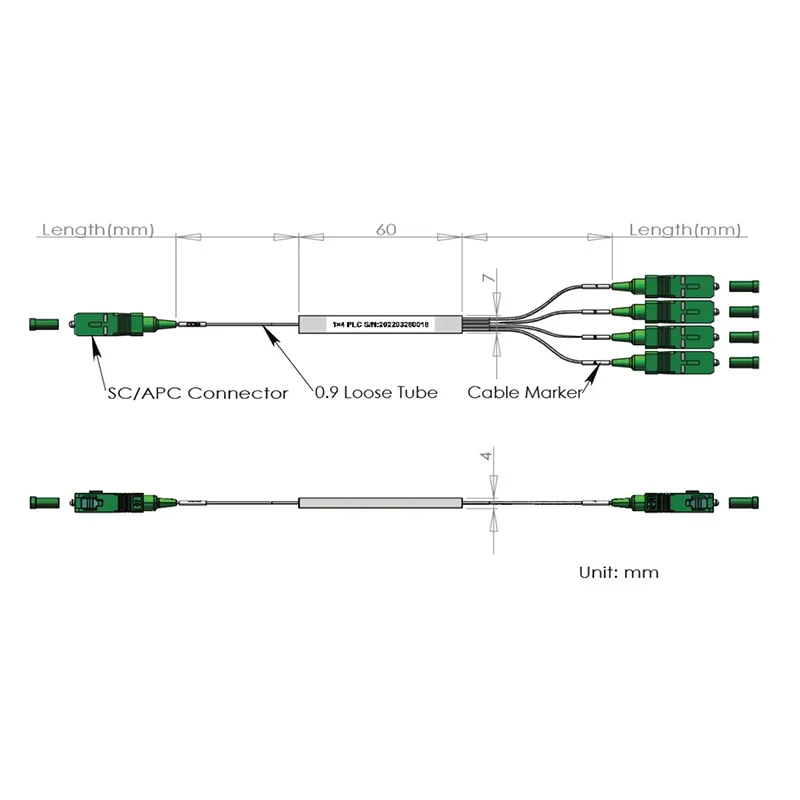 1 * 4 1 * 8 PLC SPLATER